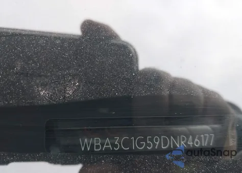 2013 BMW 328I из США, поврежденный, VIN WBA3C1G59DNR46177